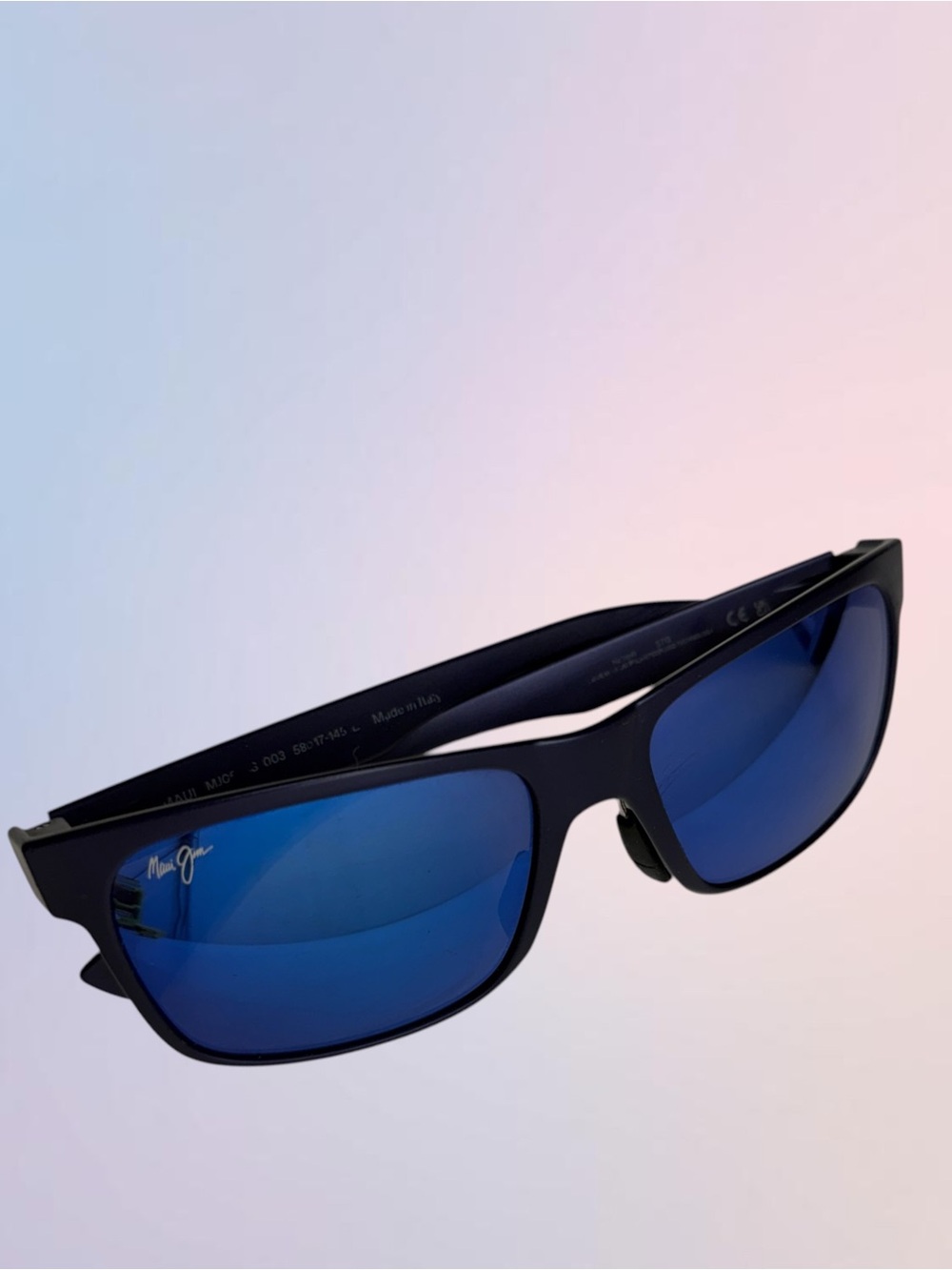 MAUI JIM SUNGLASSES Men’s Blue Frame and Tint